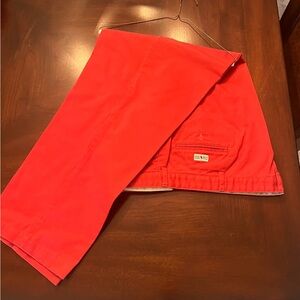 Ralph Lauren Men's Bright Red Chinos